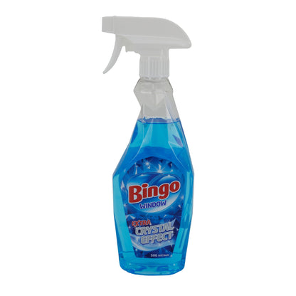 Detergente per vetri Bingo Window | Detergente per vetri | Effetto Cristallo Extra | 500 ml