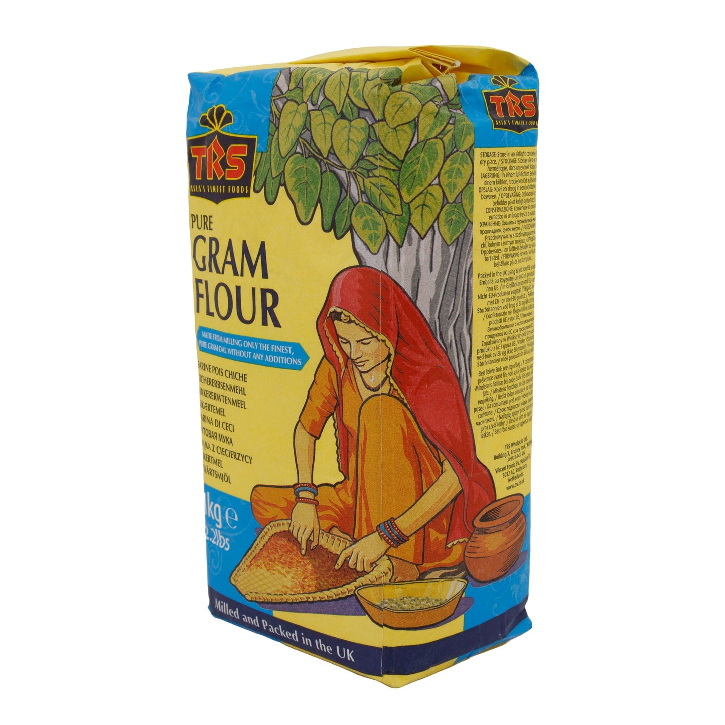 Grammehl TRS | Meel | Fijn gemalen kikkererwtenmeel | 1kg