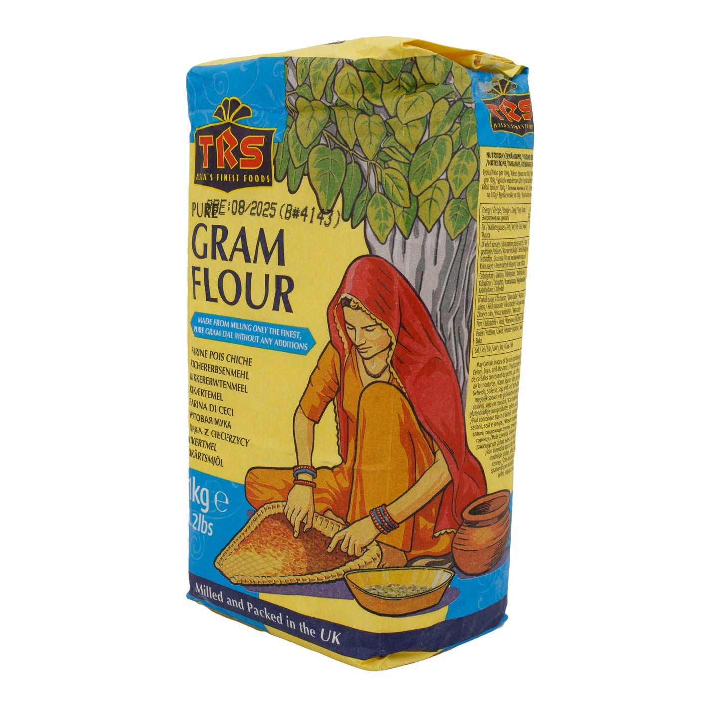 Grammehl TRS | Meel | Fijn gemalen kikkererwtenmeel | 1kg