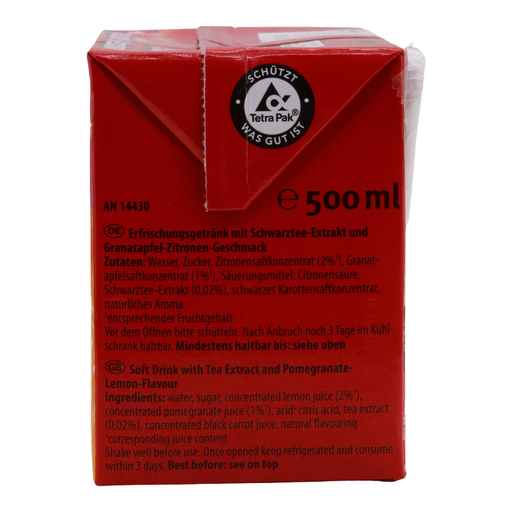 Granatapfel - Zitrone Durstlöscher | Getränk | | 500 ml - Taste Your World