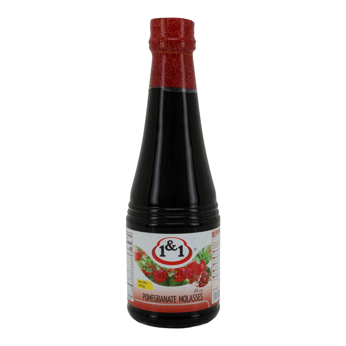 Granatapfelsirup 1&1 | Pomegranate Molasses | Fruchtig & aromatisch | 420 g