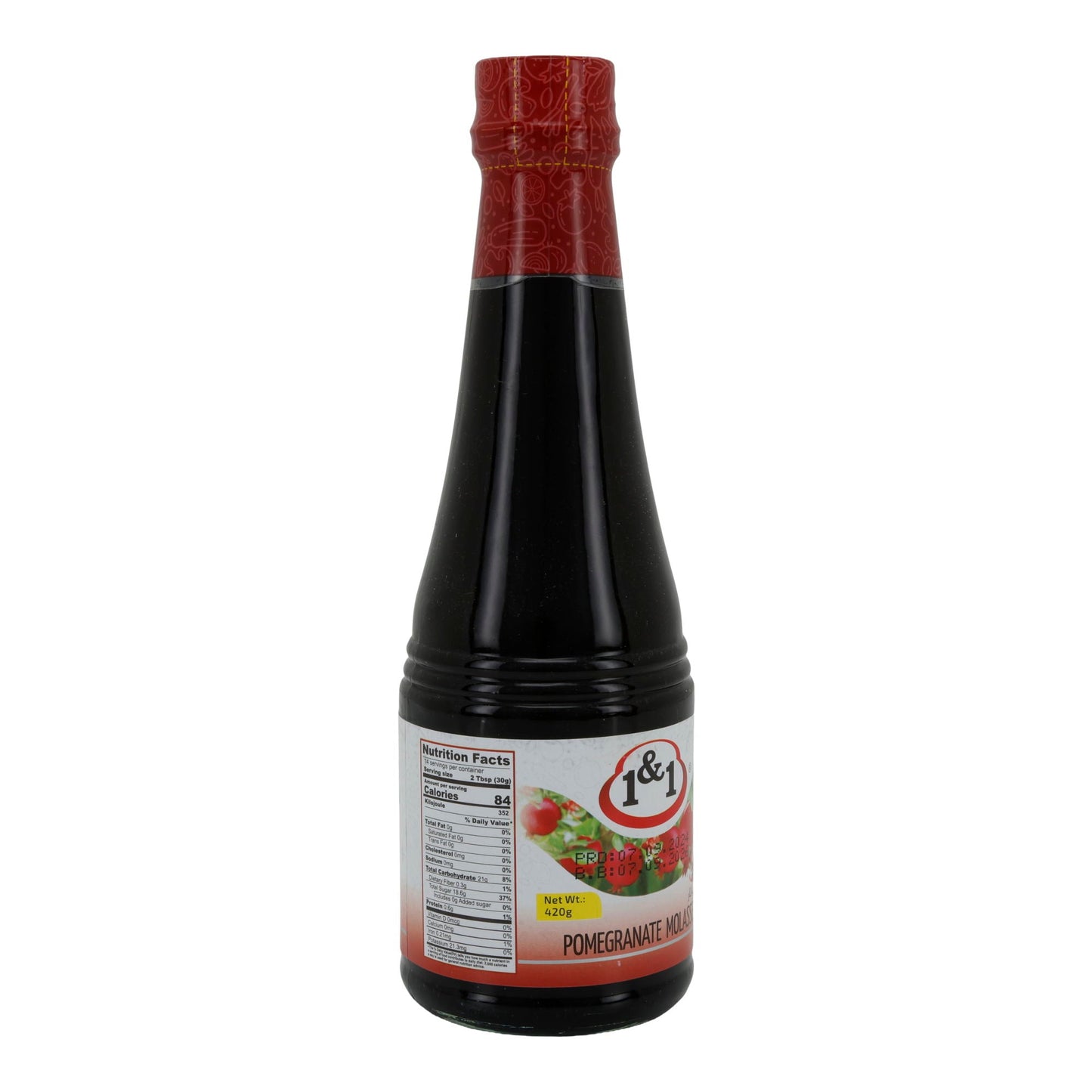 Granatapfelsirup 1&1 | Pomegranate Molasses | Fruchtig & aromatisch | 420 g