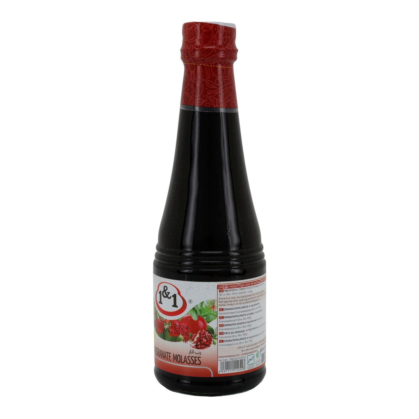 Granatapfelsirup 1&1 | Pomegranate Molasses | Fruchtig & aromatisch | 420 g