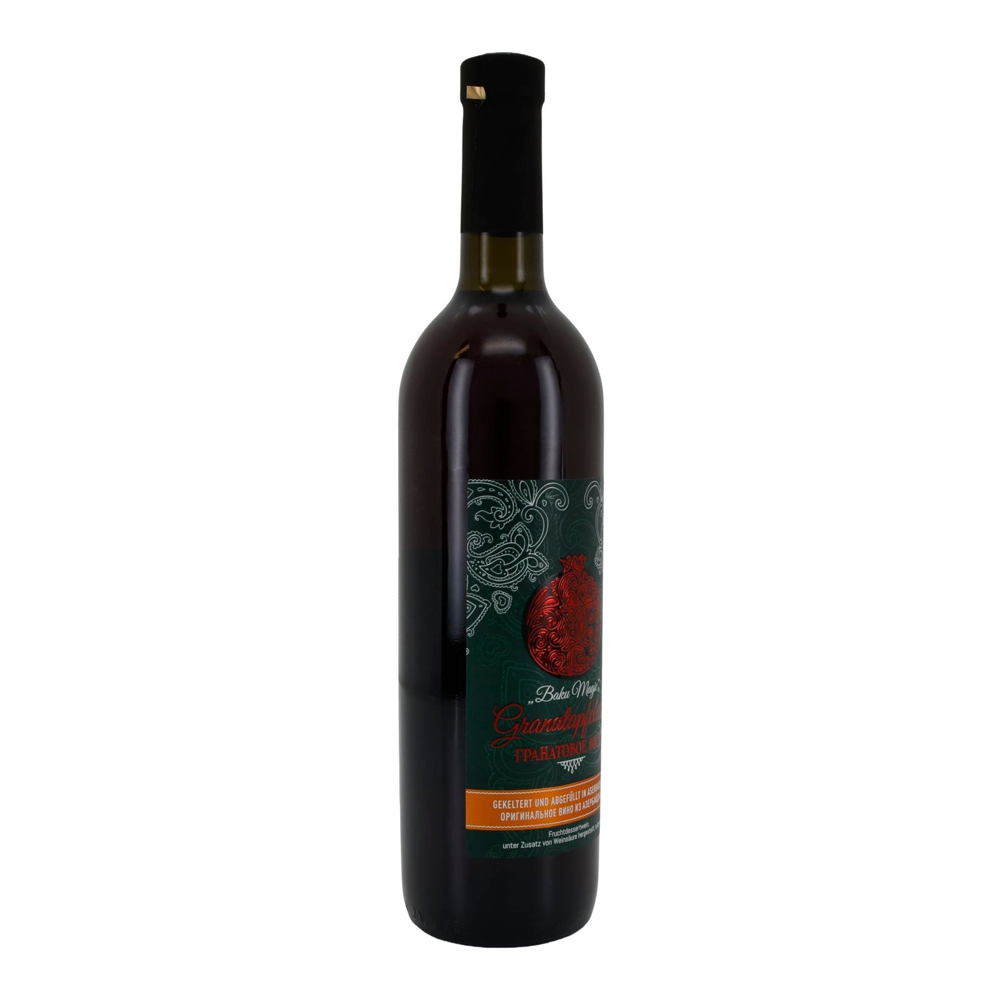 Granatapfelwein Baku Magic | Fruchtwein | aus Aserbaidschan | 0,75 l Flasche Baku Magic