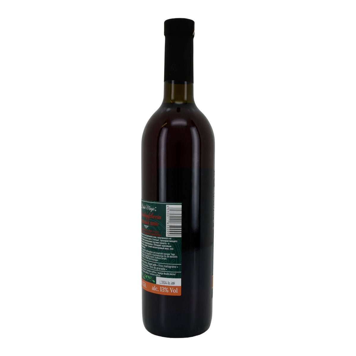 Granatapfelwein Baku Magic | Fruchtwein | aus Aserbaidschan | 0,75 l Flasche Baku Magic