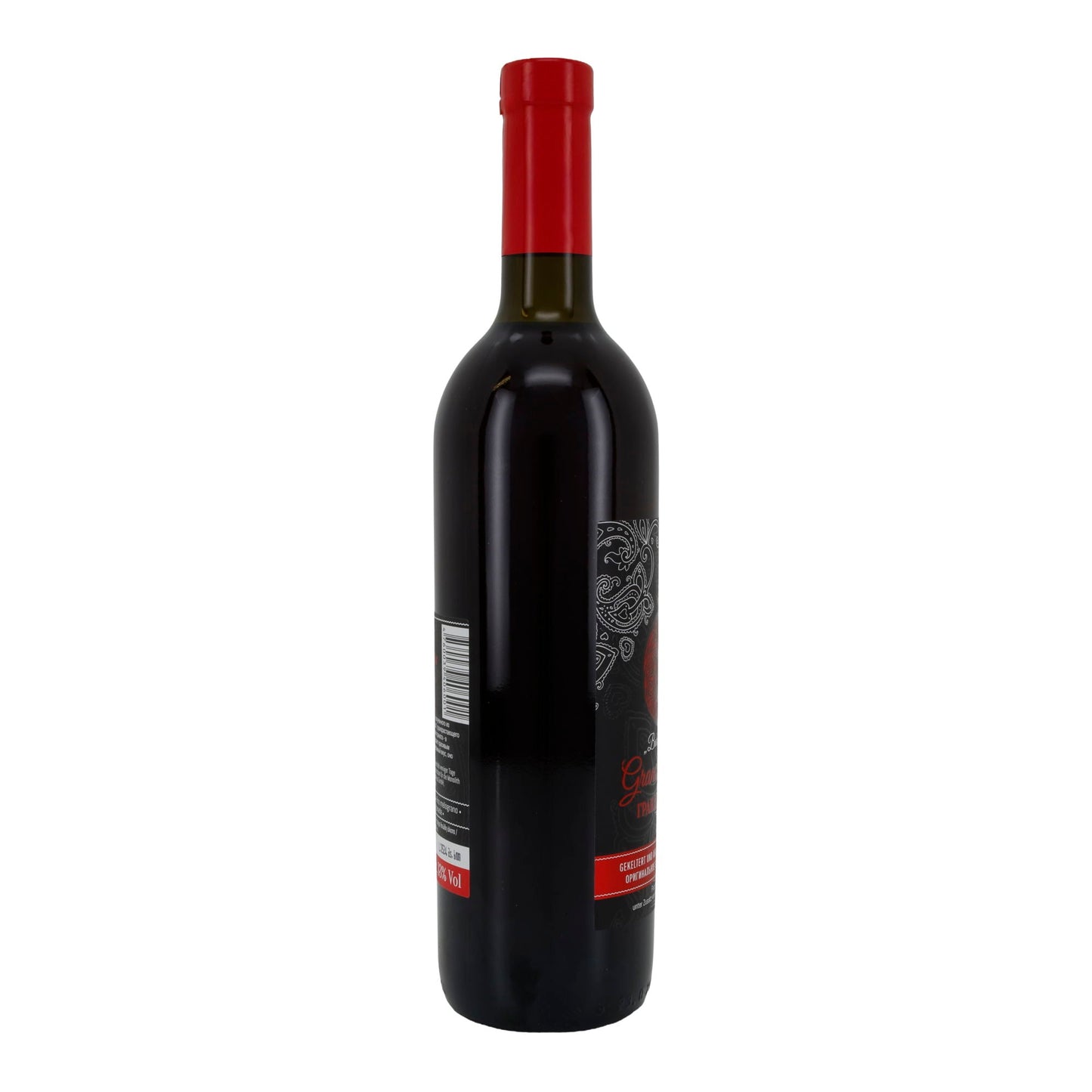 Vino di melograno Baku Magic | Vino di frutta | dall'Azerbaigian | bottiglia da 0,75 l (capsula rossa)