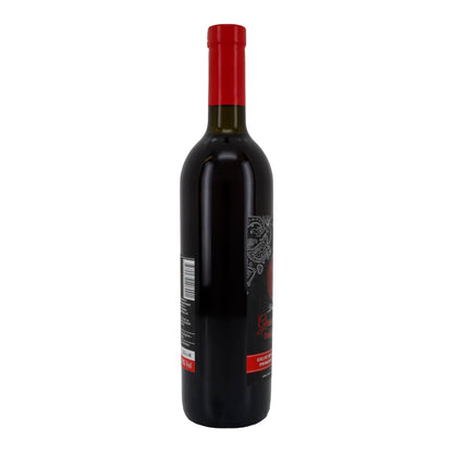 Vino di melograno Baku Magic | Vino di frutta | dall'Azerbaigian | bottiglia da 0,75 l (capsula rossa)