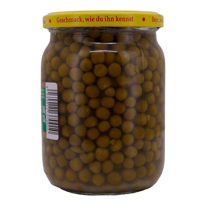 Pois verts Steinhauer | Fin | Goût naturel, emballage en verre de haute qualité | 500 g