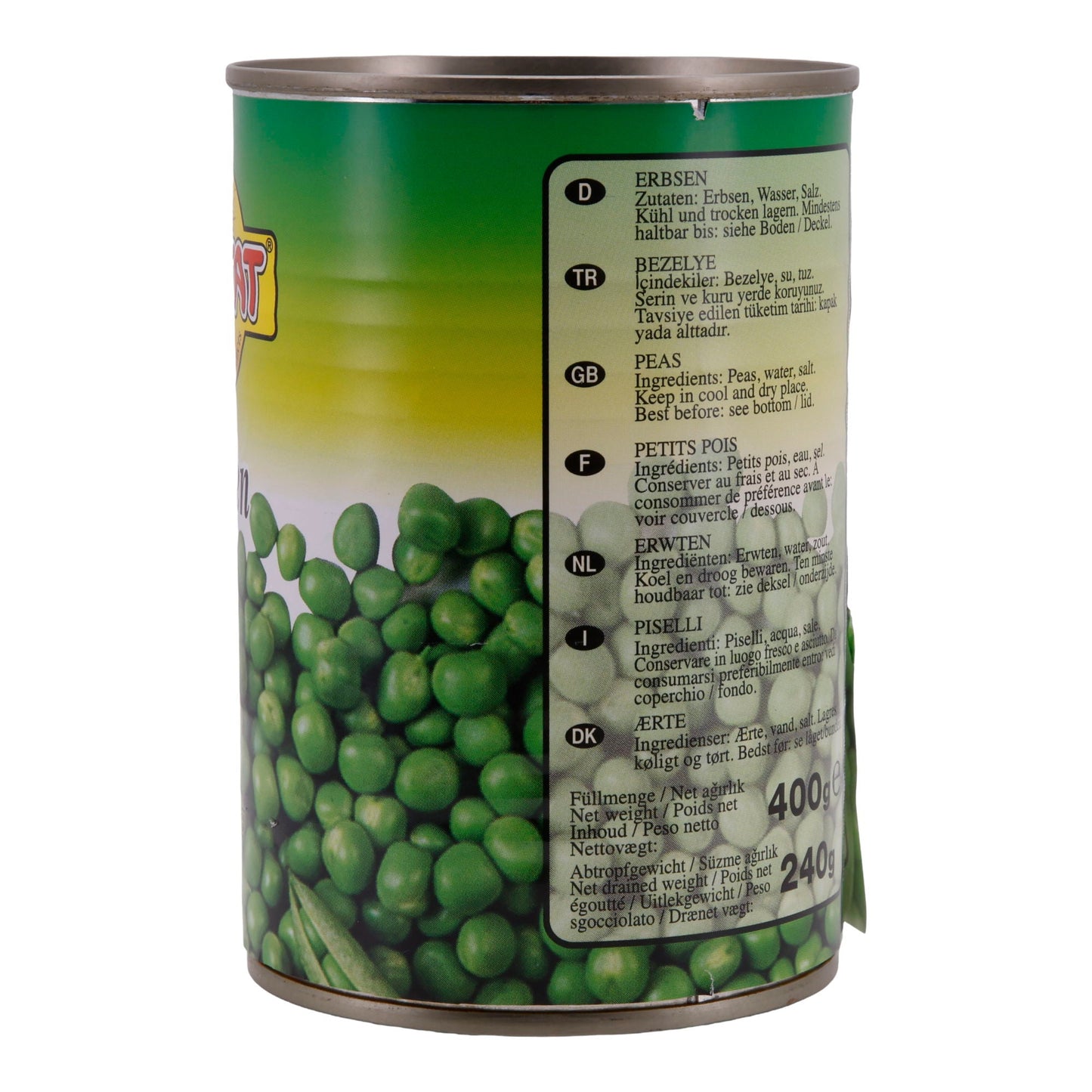 Yeşil Bezelye Suntat | Baklagiller | Çok Yönlü Kullanım | 400 g