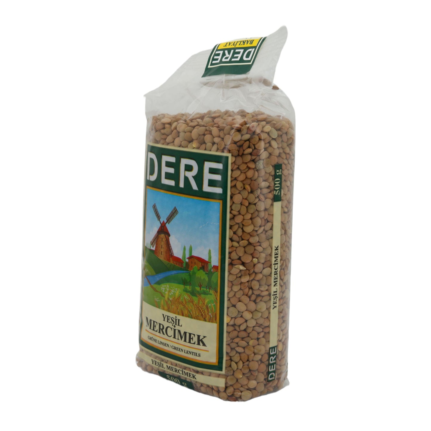 Groene Linzen Dere | Yeşil Mercimek | 500g