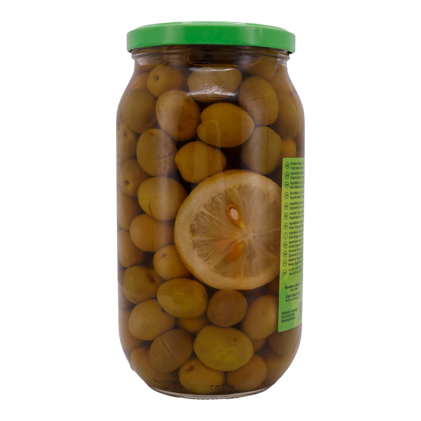 Olive verdi Boustan | In vaso | olive ripiene di peperoni | 950 g