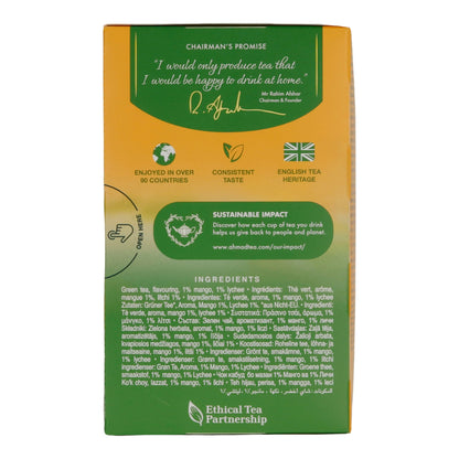 6x20er Alu t/b Mango e Litchi, Ahmad Tea