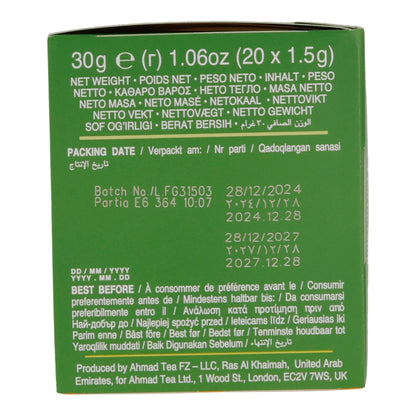 6x20er Alu t/b Mango e Litchi, Ahmad Tea