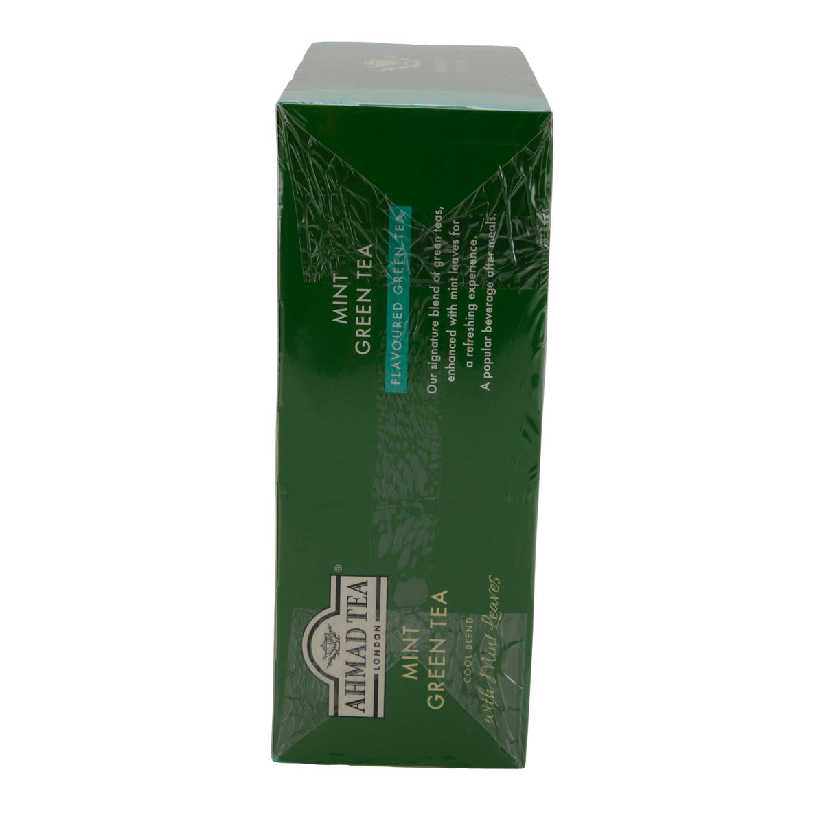 Grüntee Ahmad Tea | Mint Green Tea | Mit Minzblättern | 100 Teebeutel | Frisch & Aromatisch