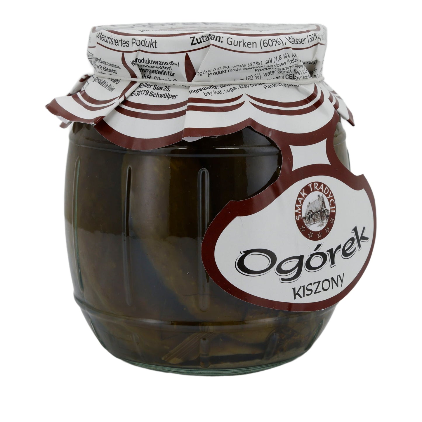 Gurken Smak Tradycji | In pekel | Kiszony (melkzuur gefermenteerd) | 640g