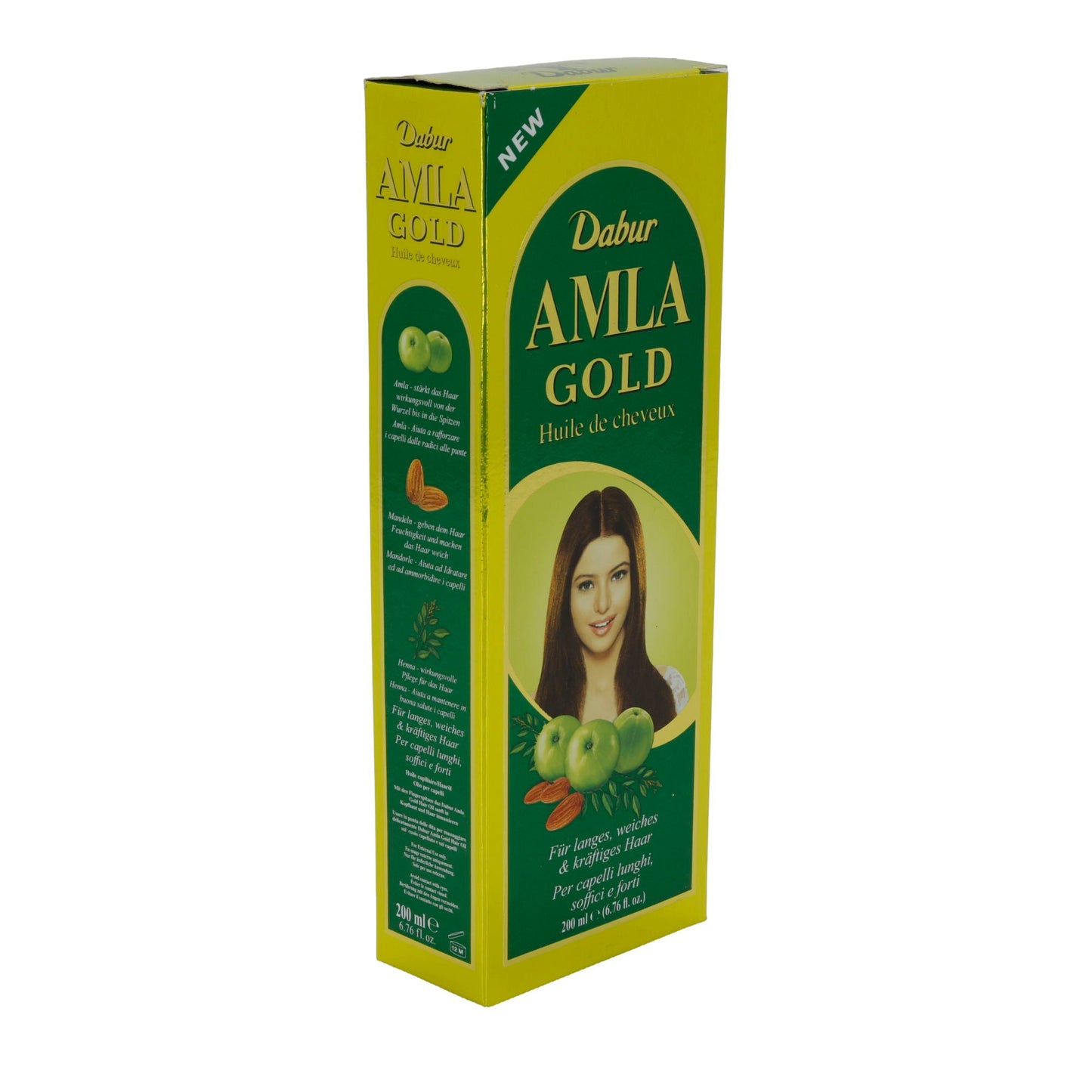 Olio per capelli Dabur Amla Gold Hair Oil | Olio per capelli | 200 ml