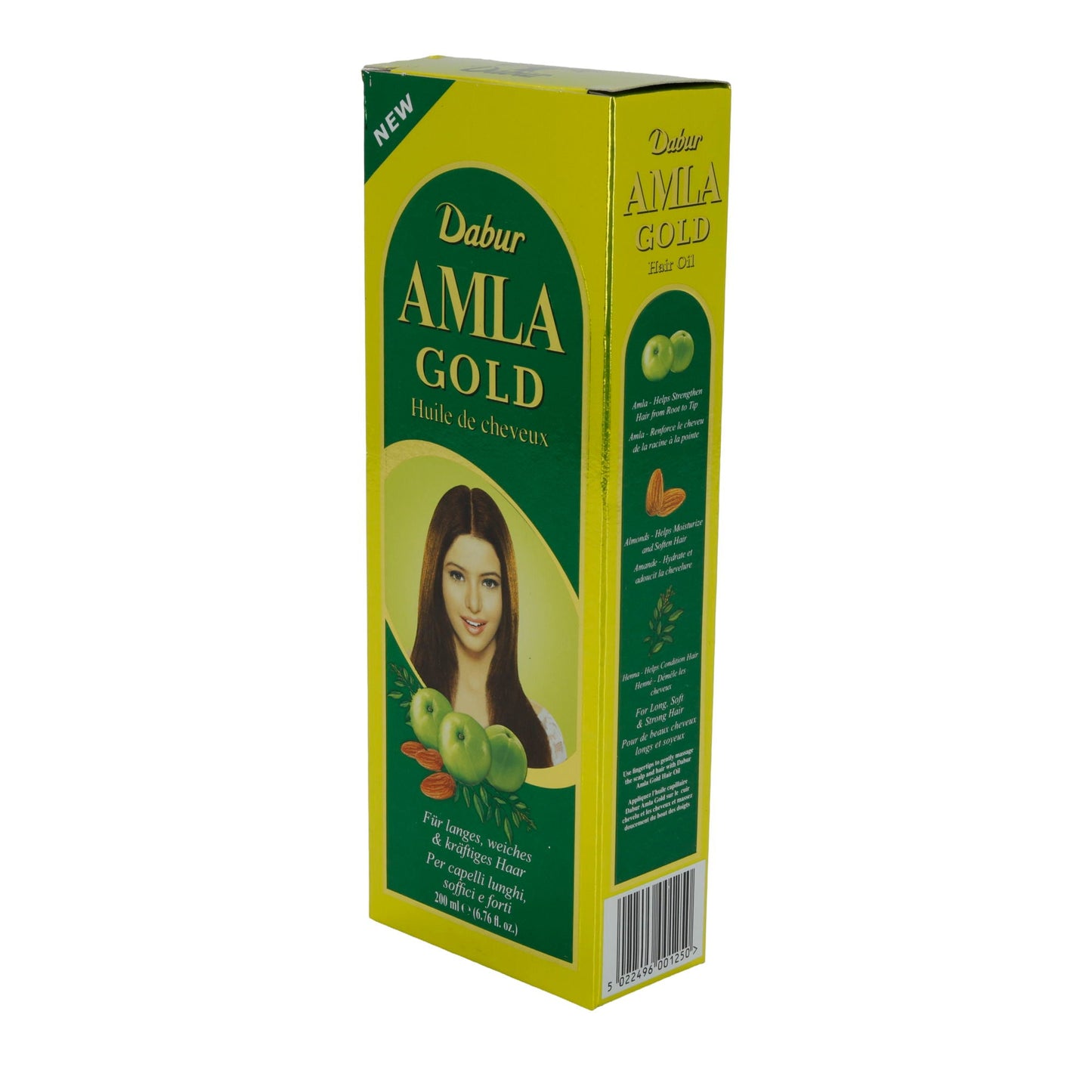 Olio per capelli Dabur Amla Gold Hair Oil | Olio per capelli | 200 ml