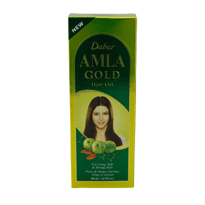 Olio per capelli Dabur Amla Gold Hair Oil | Olio per capelli | 200 ml
