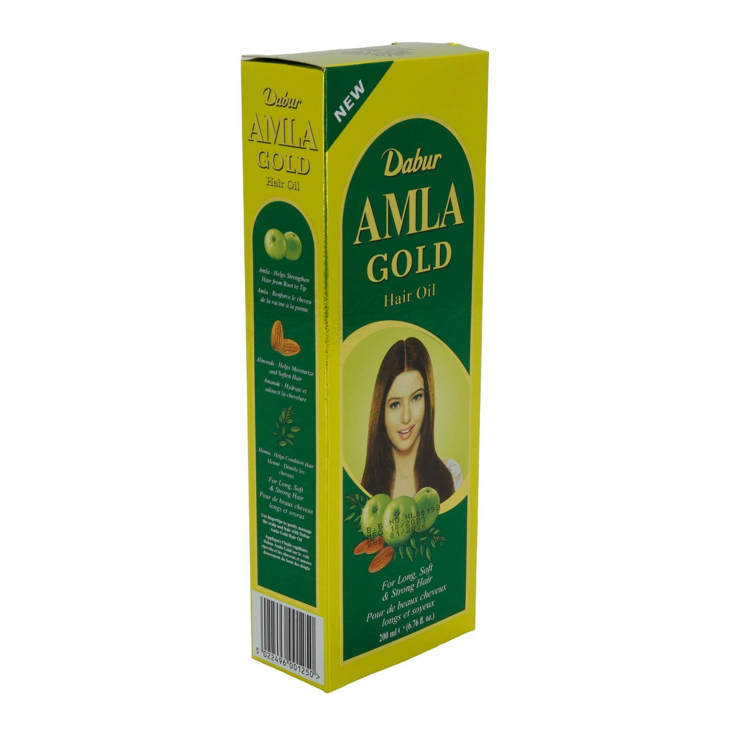 Olio per capelli Dabur Amla Gold Hair Oil | Olio per capelli | 200 ml