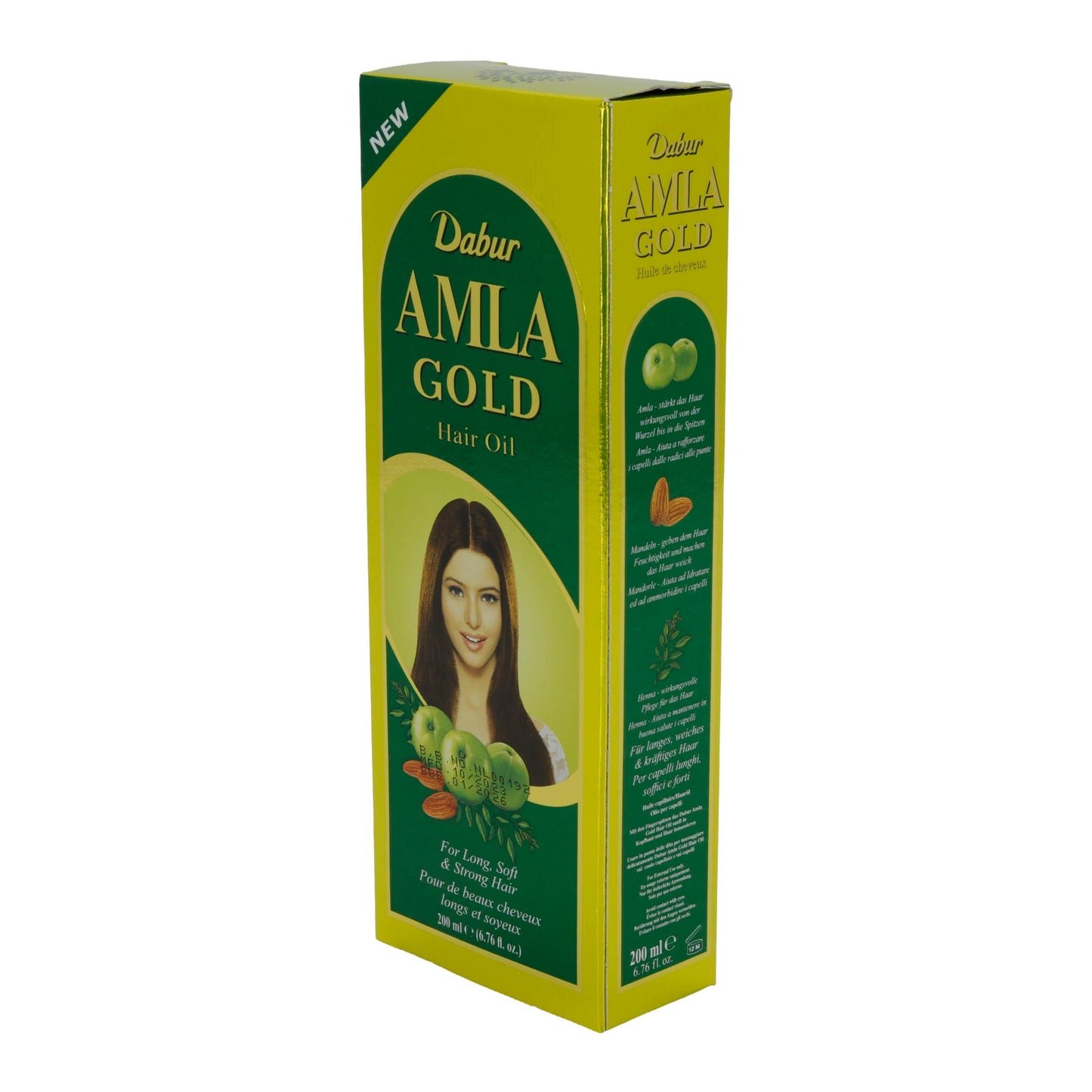 Olio per capelli Dabur Amla Gold Hair Oil | Olio per capelli | 200 ml