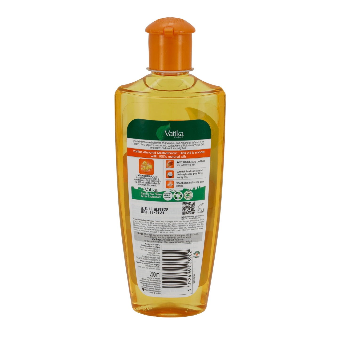 ALMOND MULTIVITAMIN HAIR OIL ALMOND