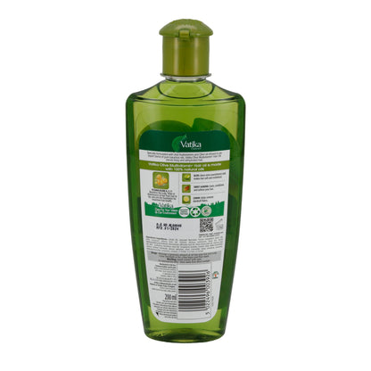 Olio per la cura dei capelli Vatika Naturals | Olio per capelli all'olio di oliva | Olio per capelli | 200 ml