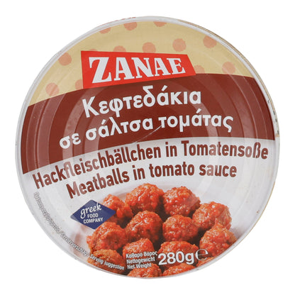 Hackfleischbällchen Zanae | Keftedakia in Tomatensoße | traditionell griechisch | 280 g