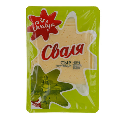 Halbhartkäse Svalya Halbhartkäse | Mild-würziger Käse | 45 % Fett i. Tr. | 200 g SVALJA