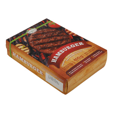 Hamburger Brajlović | 100 % Rindfleisch | Tiefgefroren | 400 g (4 × 100 g) BRAJLOVIC