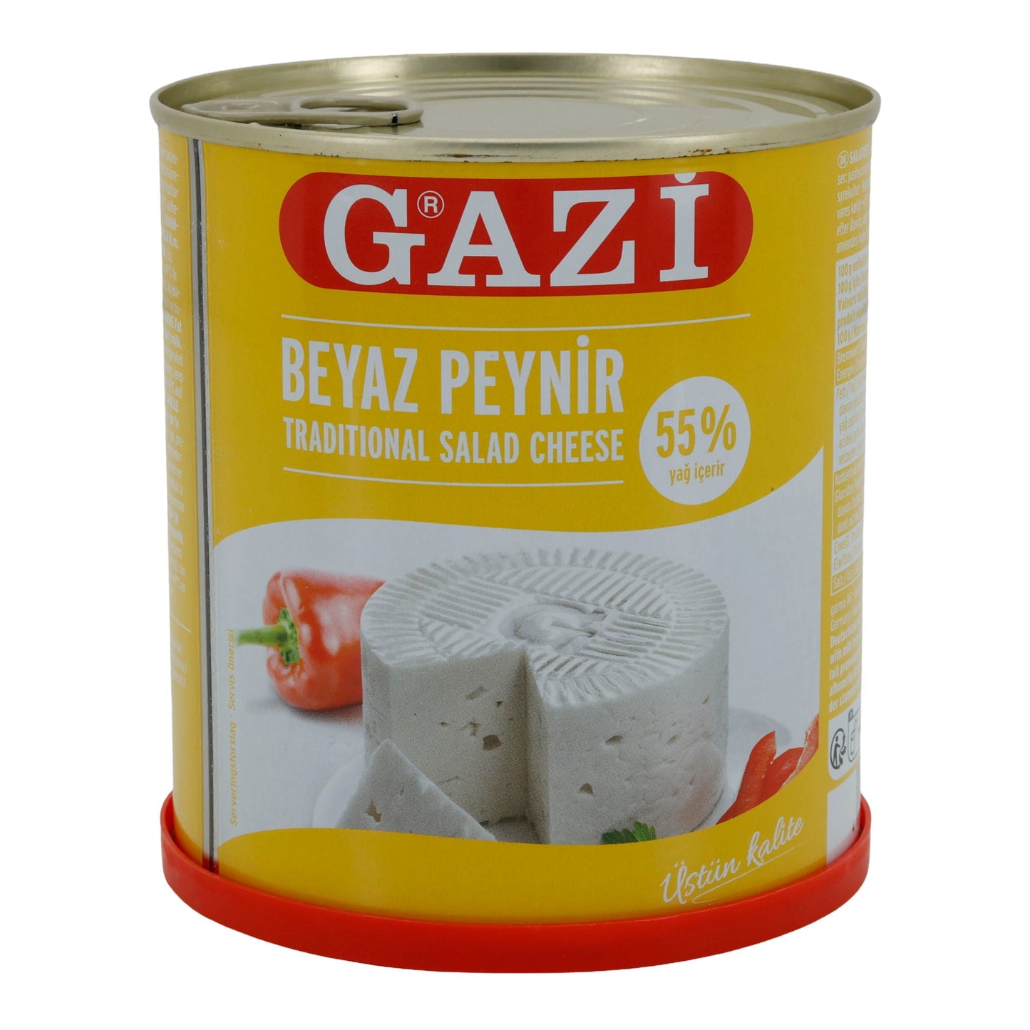 Hirtenkäse Gazi Beyaz Peynir | Käse | Traditioneller Hirtenkäse mit 55 % Fett i. Tr. in Salzlake | 750 g