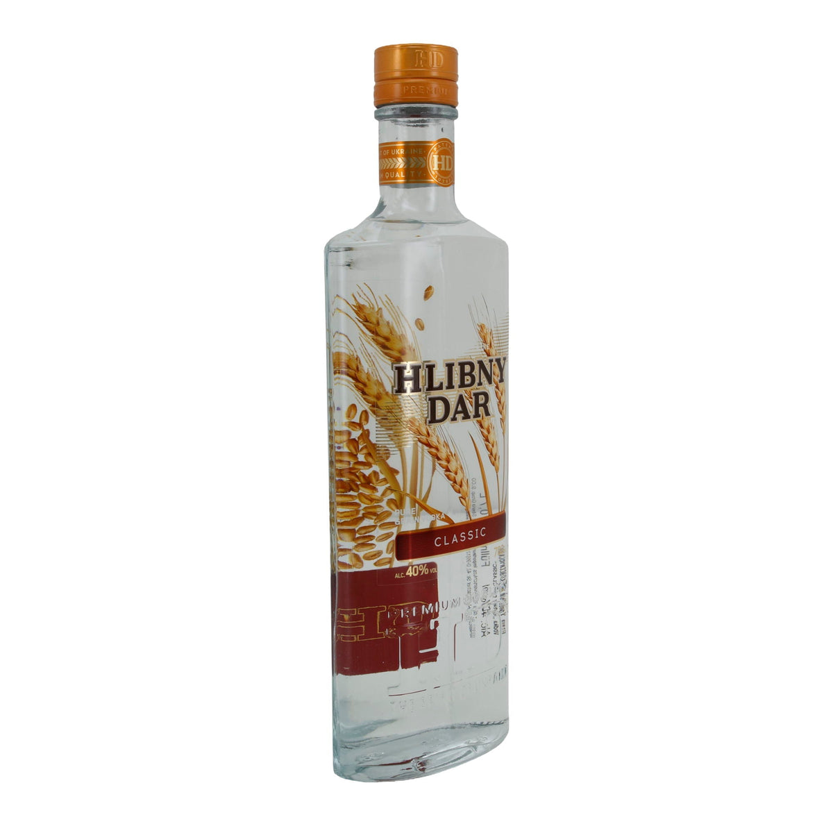 Hlibny Dar | Ukrainischer Wodka | Classic | 40 % vol | 700 ml Wodka