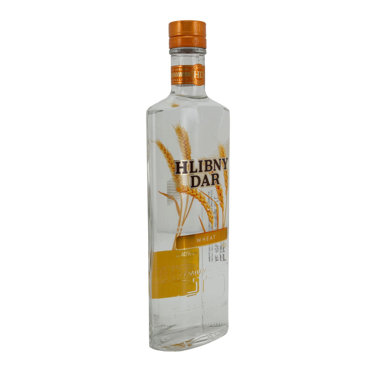 Hlibny Dar | Wodka Wheat | Premium Weizenvodka | 40 % vol | 0,7 l Wodka