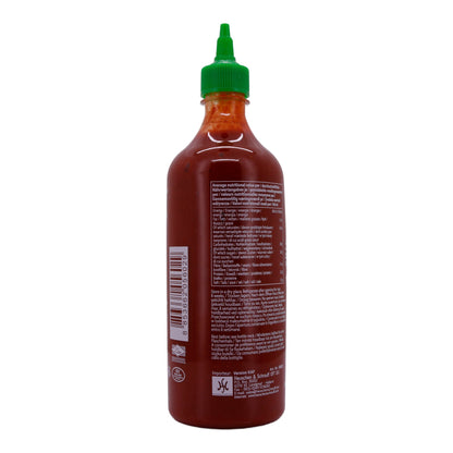 Hot Chilli Sauce Sriracha | Saus | De wereldberoemde pittige saus met authentieke Aziatische smaak | 730 ml