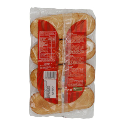 Hot Dog Brötchen Hira | Backwaren | 4 weiche vegetarische Hotdog-Buns ohne Palmöl | 250 g