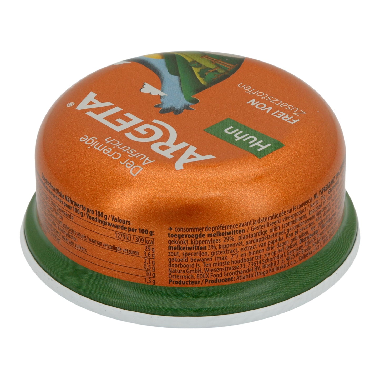 Hühnerpastete Argeta | Brotaufstrich | 29% Hühnerfleisch, frei von Zusatzstoffen | 95 g