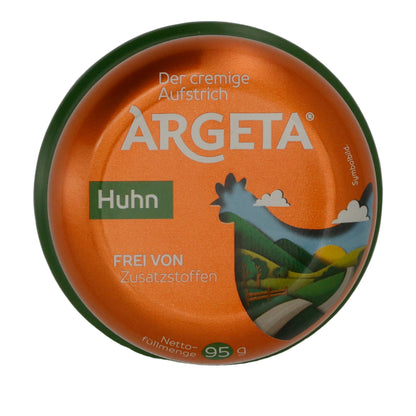 Hühnerpastete Argeta | Brotaufstrich | 29% Hühnerfleisch, frei von Zusatzstoffen | 95 g