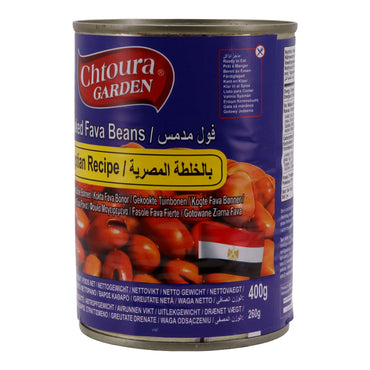 Peulvruchten Chtoura Garden | Gekookte Brede Bonen | Egyptisch Recept, kant-en-klaar | 400 g