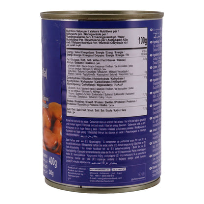 Peulvruchten Chtoura Garden | Grote Gekookte Witte Bonen in Pekel (Bajella) | Oosterse Specialiteit | 400 g