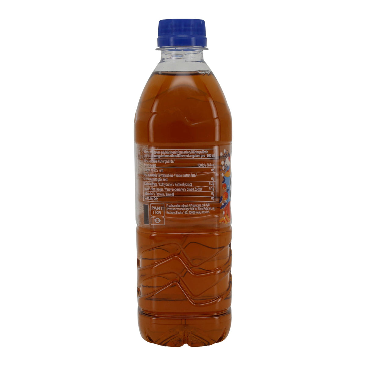 Ice Tea Sola | Pfirsich Eistee | Erfrischungsgetränk mit Schwarztee-Extrakt | 500 ml