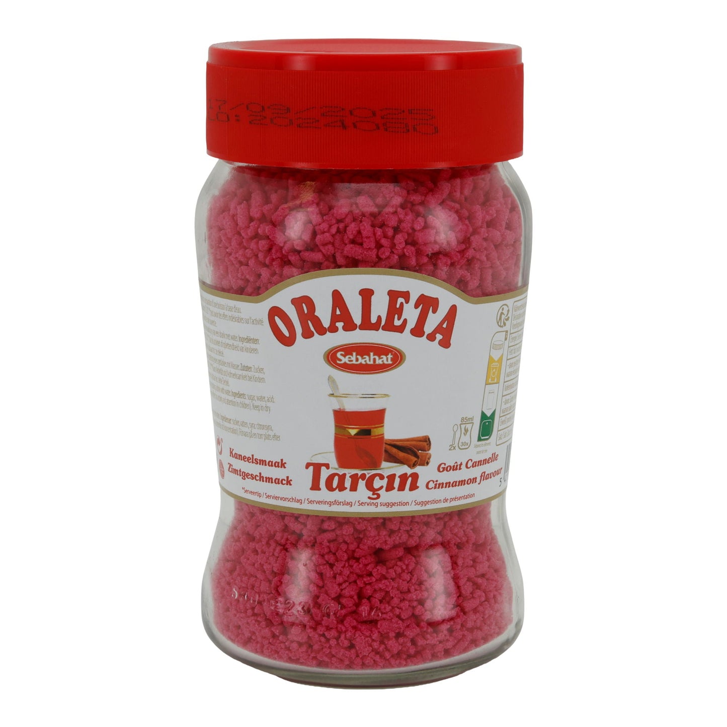 Instant-Getränkepulver Oraleta Tarçın | Instantpulver | Zimtgeschmack | 220 g Glas