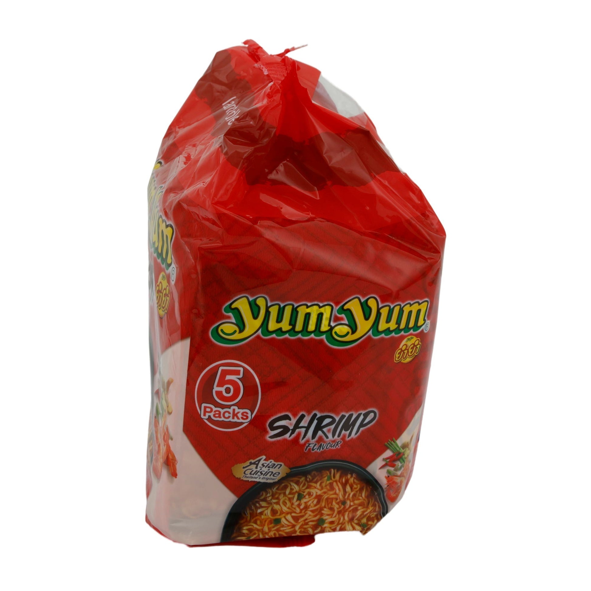 Instant Noodles Shrimp Flavour Yum Yum | Nudeln | Garnelengeschmack | 5 × 60 g YUMYUM