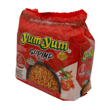 Instant Noodles Shrimp Flavour Yum Yum | Nudeln | Garnelengeschmack | 5 × 60 g YUMYUM
