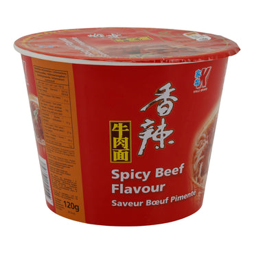 Instant - Nudeln Kailo Brand | Beef Flavour | Mit Beef - Geschmack im Becher | 120 g - Taste Your World