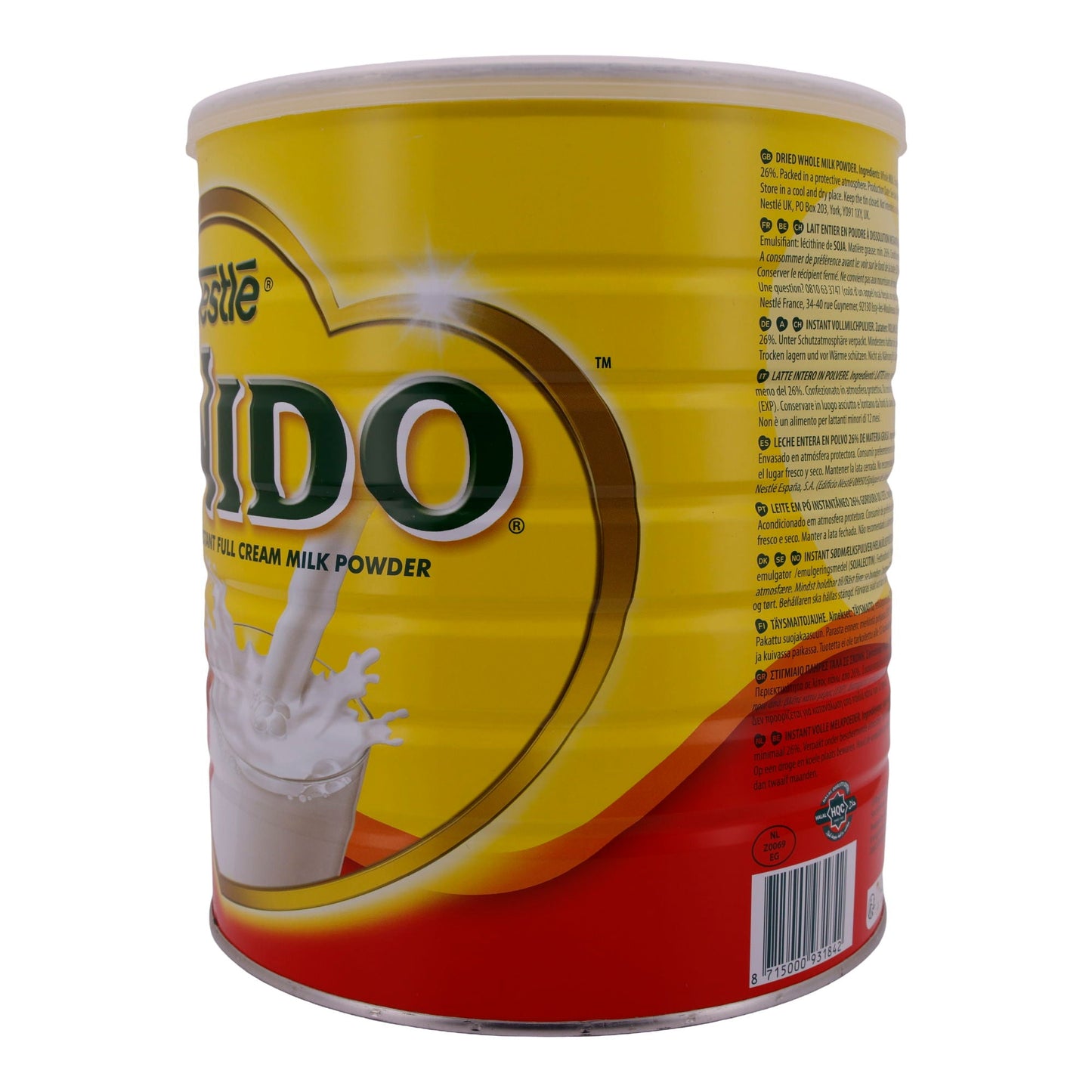 Instant Vollmilchpulver Nestlé Nido | Milchpulver | | 2,5 kg - Taste Your World