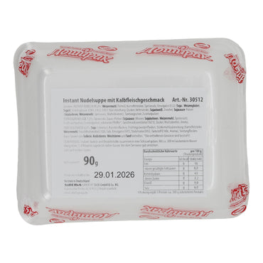 Instantnudeln | Doshirak Kalbfleischgeschmack | 90 g | Premium | mit fermentierten Zutaten Doschirak