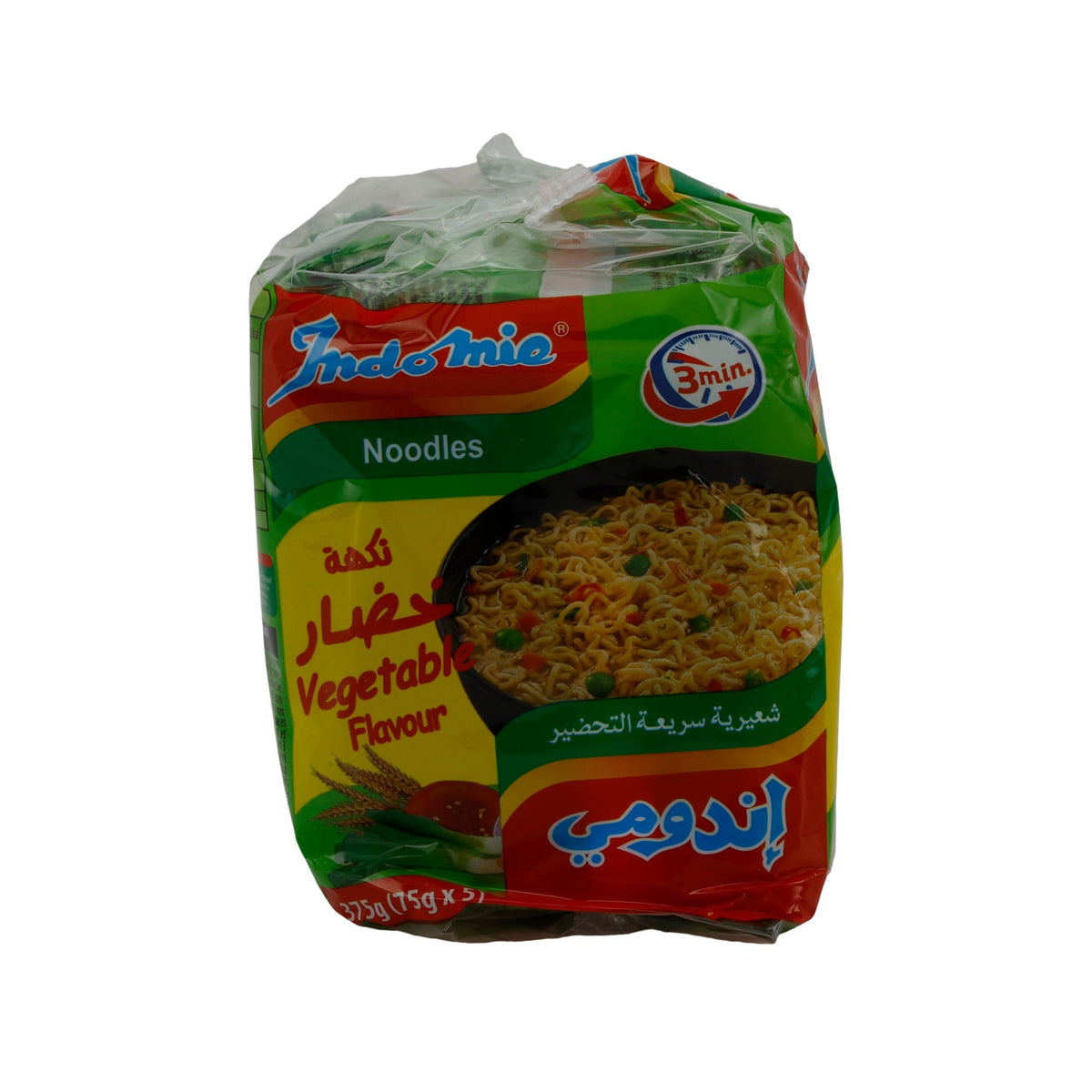 Instantnudelsuppe Indomie | Suppe | Gemüse | 5er Pack 375g INDOMIE