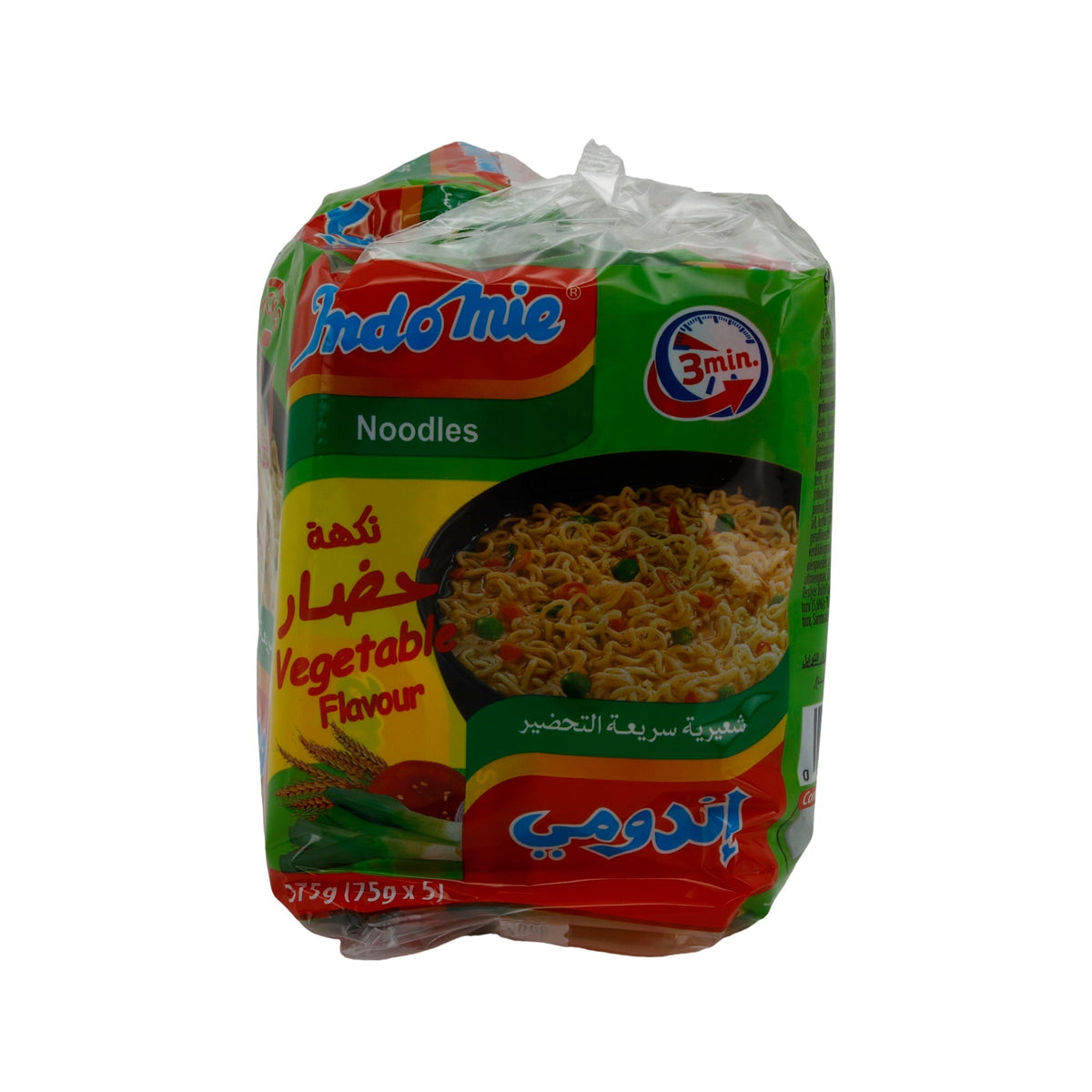 Instantnudelsuppe Indomie | Suppe | Gemüse | 5er Pack 375g INDOMIE