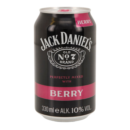 Jack Daniel’s | Whiskey & Berry | Longdrink mit Cranberry | 10 % vol | 330 ml Dose