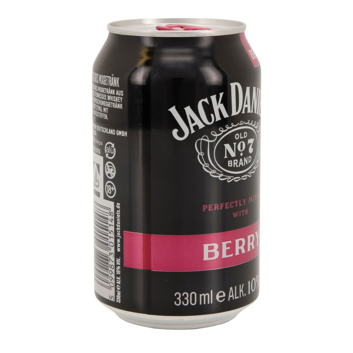 Jack Daniel’s | Whiskey & Berry | Longdrink mit Cranberry | 10 % vol | 330 ml Dose Jack Daniel`s