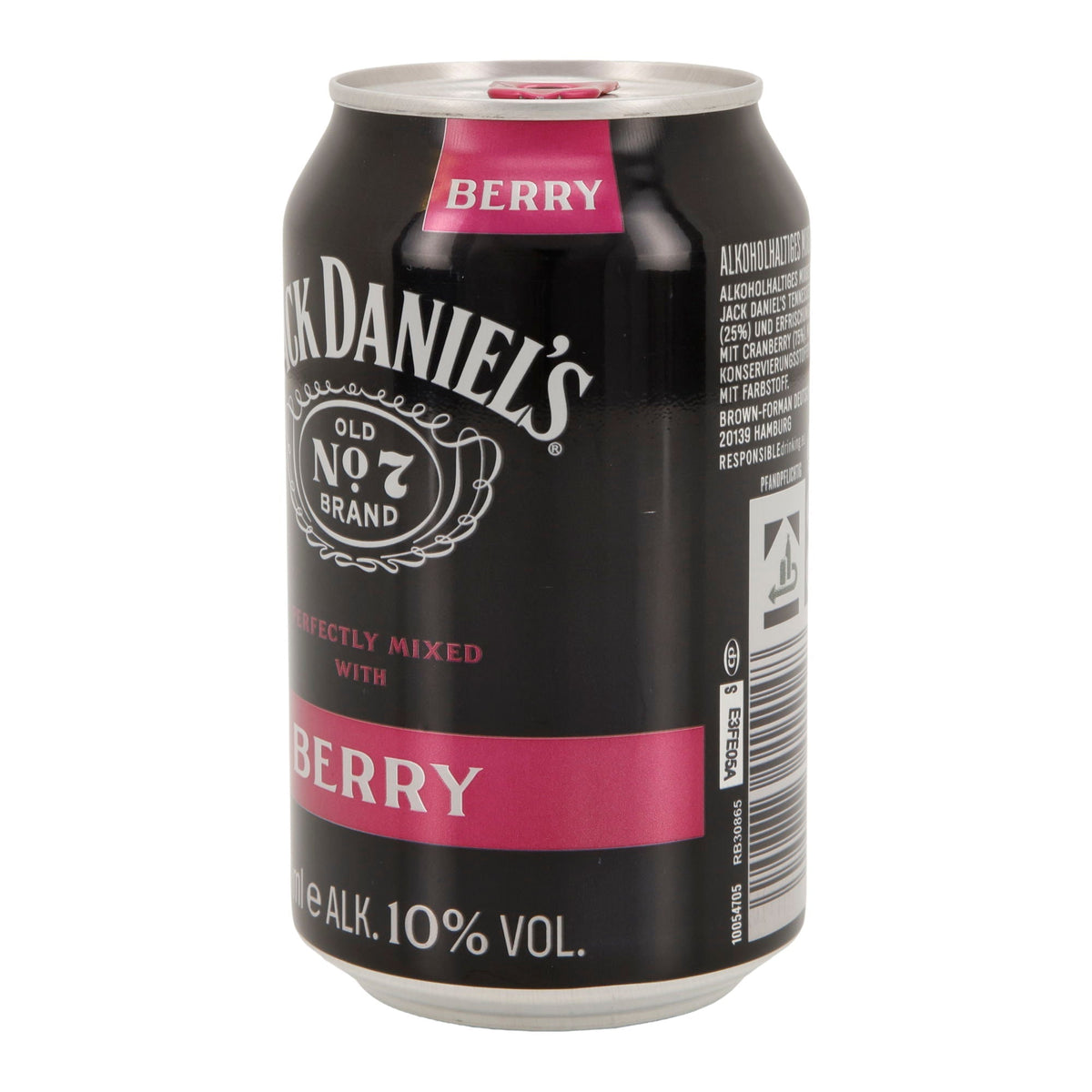 Jack Daniel’s | Whiskey & Berry | Longdrink mit Cranberry | 10 % vol | 330 ml Dose Jack Daniel`s